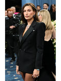 Hailey Bieber 2025 Met Gala Blazer Black