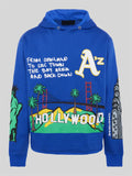 Homme Femme Calito NYC Hoodie Royal Blue