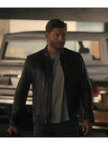 Jensen Ackles Leather Jacket Countdown