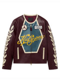KidSuper X Mercedes Benz Racer Jacket Burgundy