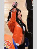 Kylie Jenner Knicks Game 5 Jacket