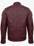Leather Biker Vintage Zipped Men Jacket