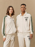 Les Deux Yale Bulldog Track Jacket Ivory