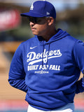 Los Angeles Dodgers Built For Fall Hoodie Blue