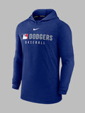 Los Angeles Dodgers Nike Dri-FIT Hoodie Blue