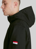 Manchester United Funnel Neck Black Jacket