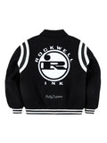 Marty Supreme Golf Wang Rockwell Varsity Jacket Black