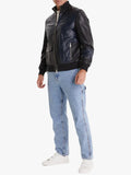 Matthew Leather Bomber Jacket