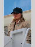 Melania Trump Cotton Beige Jacket