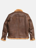 Men Shearling Leather Jacket