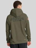 Men's Detroit Lions Nike Olive 2025 Salute to Service Sideline Standard Issue Dri FIT Hoodie