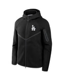 Men_s Los Angeles Dodgers Nike Black Tech Fleece Windrunner Full-Zip Hoodie Jacket