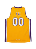 Men_s Los Angeles Lakers Mitchell_Ness x Play boi Carti Gold 1999-00 Swingman Jersey Yellow