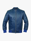 Blue Bomber Flight Jacket