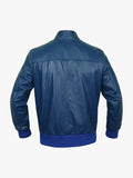 Blue Bomber Flight Jacket