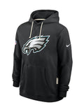 Men_s Nike Black Philadelphia Eagles Sideline Standard Issue Initial Home Dri-FIT Hoodie