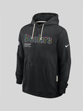 Men_s Pittsburgh Steelers Nike Black 2025 NFL Crucial Catch Sideline Standard Issue Dri-FIT Hoodie