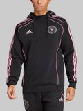 Mens Adidas Inter Miami CF MLS Travel Hoodie Black