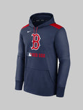 Mens Boston Red Sox Nike Navy Authentic Collection Performance Pullover Hoodie