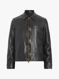 Mens Leather Miller Jacket