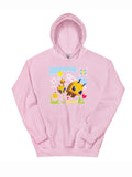 Minecraft Bee Adult Hoodie Pink