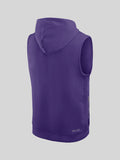 Minnesota Vikings Nike 2025 Sideline Sleeveless Hoodie
