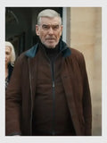 MobLand Pierce Brosnan Brown Jacket