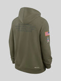 NFL 2025 Salute to Service Nike Detroit Lions Dri Fit Hoodie Sweatshirt