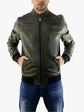 Napoli Green Bomber Jacket Men