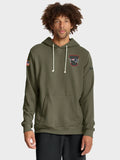 New England Patriots Military Hoodie Olive