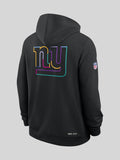 New York Giants Nike Black 2025 Crucial Catch Hoodie