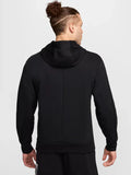 Nike Court Heritage Mens Dri-FIT Fleece Tennis Hoodie Black