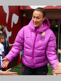 Nike England Lionesses Puffer Jacket Purple