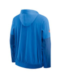Nike Lions Sideline Anorak Hoodie Jacket Blue
