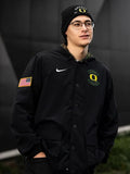 Nike Oregon Ducks Military Jacket Black