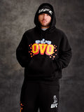 OVO x UFC Flame Logo Hoodie