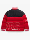 Off Season 49ers Puffer Jacket Red