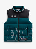 Off Season Philadelphia Eagles Team Puffer Vest Green
