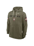 Ohio State Buckeyes Nike 2025 Military Appreciation Hoodie Olive