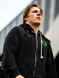 Oregon Ducks Nike Black Zip-Up Hoodie