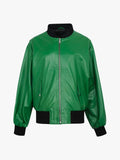 Oversized Green Bomber Jacket