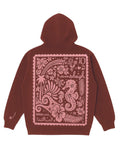 PPP X Embreigh Hoodie Burgundy