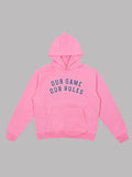 PWHL x Barbie Pink Hoodie Peace Collective