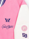 PWHL x Barbie x Peace Collective Jacket Pink and White