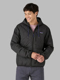 Patagonia Mens Diamond Quilted Bomber Hoody Jacket Black