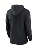 Philadelphia-Eagles-Sideline-Black-Hoodie-Long-Sleeve-T-Shirt