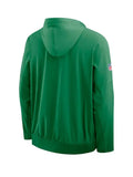 Philadelphia Eagles Nike Sideline Kelly Green Anorak Half-Zip Hoodie Jacket