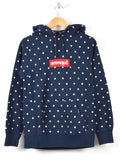 Polka Dot Supreme Hoodie Blue