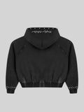 Prestige Angel Zip-Up Hoodie Black