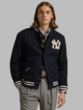 Ralph Lauren Polo Yankees Varsity Jacket Blue